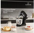 Klarstein K&uuml;chenmaschine mit Kochfunktion, 1500 W, 5 l Sch&uuml;ssel, Kompakt...