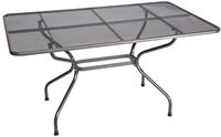 Royal Garden Gartentisch Streckmetall Tisch, 145 x 90 x 74 cm,...