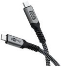 Goobay GOOBAY USB-C Kabel 74210 USB4 240W 1,5m 40Gbit/s Textilmantel