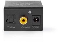 Nedis ACON2510BK Audio- & Video-Kabel, Digital Audio Converter, Digital Audio