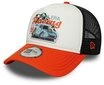 New Era Baseball Cap Racing Auto New Era A-Frame Trucker Kids Cap Orange (1-St)