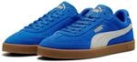 Sneaker PUMA "CLUB II ERA SUEDE", Herren, Gr. 44, mountain blau, puma wei&szlig;, Leder,