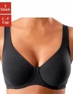 petite fleur by Lascana Minimizer-BH (Packung, 2 St&uuml;ck) mit B&uuml;gel aus...
