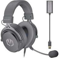 ENDORFY VIRO Plus USB Alt Gray Gaming-Headset mit 7.1 Soundkarte Gaming-Headset