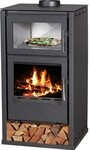 Victoria 05 Kaminofen Victoria Regina F mit Backfach + ext. Zuluft, 8.7 kW