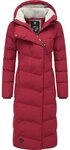 Ragwear Wintermantel Pavla Long extralanger Winterparka mit Teddyfutter und Kapuze