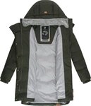 Ragwear Wintermantel Pavla stylischer Winterparka mit Teddyfutter und Kapuze