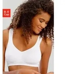 Nuance T-Shirt-BH ohne B&uuml;gel mit seidiger Microfaser &ndash; gro&szlig;e Gr&ouml;&szlig;en, bequemer