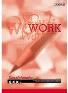 Generic Notizzettel Landr&eacute; Kanzlei-Papier A3 auf A4 gefalzt, kariert mit Rand,...