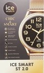 ice-watch Smartwatch, Armbanduhr, Damenuhr, Edelstahlarmband, Bluetooth, digital