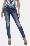 Cipo & Baxx Slim-fit-Jeans Jeans Mit cooler Used-Waschung, WD461