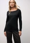 STREET ONE Langarmshirt Style Lanea mit U-Boot Ausschnitt