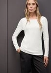STREET ONE Langarmshirt Style Lanea mit U-Boot Ausschnitt