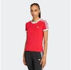 adidas Originals T-Shirt 3S TEE SLIM sanft anliegende Passform, ohne...
