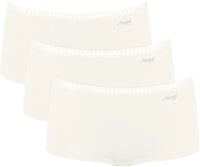 sloggi Panty GO Crush (3er Pack) mit Spitzendetails, Cotton-Mix