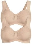 Anita since 1886 Set: B&uuml;gelloser BH 2er Pack Entlastungs BH Havanna (Spar-Set,