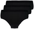 Pompadour H&uuml;ftslip 3er Pack Damen Midislip Poesie (Packung, 3-St) Zwickel