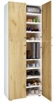 VCM Schuhschrank Schuhkommode Lona B. 70 x H. 184 x T. 40 cm
