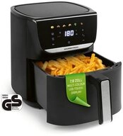 GOURMETmaxx Hei&szlig;luftfritteuse AirGenius Airfryer 5,5l, 7 Programme, &nbsp;Shaker