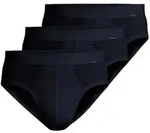 Ammann Slip 3er Pack Feinripp Premium (Spar-Set, 3-St) Slip / Unterhose - Baumwolle -