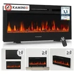 KAMINIO Elektrokamin MARLON, 3in1 Kamin: Elektrischer Stand-, Wand- und...