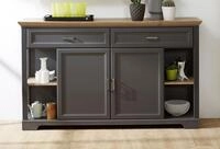Innostyle Sideboard Jasmin, Breite 171 cm, 2 Holzt&uuml;ren, 2 Schubk&auml;sten, 4...