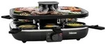 Tristar Raclette RA-2760 Raclette 6 Pf&auml;nnchen, mit aktiver Bel&uuml;ftung Schwarz,...
