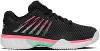 K-Swiss HYPERCOURT 2 EXPRESS HB BLACK/WHITE/NEON MINT Tennisschuh