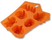 Zenker Eisw&uuml;rfelform Halloween Backform, Minikuchenform, Silikonform