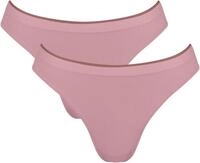 Tanga SLOGGI "GO Sense", Damen, Gr. XS, rosa (tea rose), Single Jersey, Obermaterial: