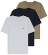 BOSS T-Shirt TShirtRN 3P Classic (3-tlg) mit Logostickerei