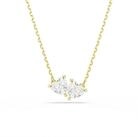 Swarovski Collier Swarovski Damen-Kette Metall Swarovski-Kristall