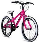 bergsteiger Kinderfahrrad Kansas 20, 24 Zoll, 6, 7, 8, 9, 10, 11 Jahre, M&auml;dchen,