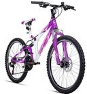 bergsteiger Mountainbike Montreal 20, 24 Zoll Kinderfahrrad, 6 - 13 Jahre, M&auml;dchen,