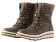 TOM TAILOR Stiefelette Lederimitat/Textil . Schn&uuml;rstiefelette