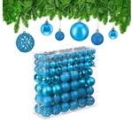relaxdays Weihnachtsbaumkugel Weihnachtskugeln im 150er Set, Petrol