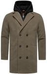 Wintermantel STONE HARBOUR "Trenchcoat Darioon XX", Herren, Gr. S, braun (stone