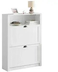 SoBuy Schuhschrank FSR87, Schuhkommode Schuhregal, Schuhschrank schmal...