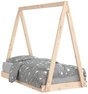 vidaXL Kinderbett, Jugendbett 70x140 cm Massivholz Kiefer