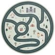 benuta Kinderteppich Linus, rund, H&ouml;he: 5 mm, Kinderteppich, Teppich Kinderzimmer