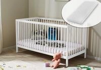Kids Collective Kinderbett Babybett Gitterbett 60x120 und 70x140 cm...