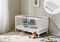 Kids Collective Kinderbett Babybett Gitterbett 60x120 und 70x140 cm...