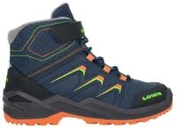 Lowa Lowa Maddox Warm Gtx Mid Jr Synthetik Klettstiefel Winter Junge blau