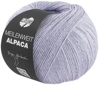 LANA GROSSA Meilenweit 6-fach 150g Alpaca uni H&auml;kelwolle, 390 m