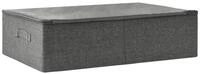 vidaXL Aufbewahrungsbox, Ordnungsbox Stoff 70x40x18 cm Anthrazit