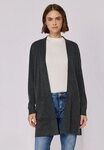 STREET ONE STUDIO Longstrickjacke aus softem Materialmix grau 34 EU