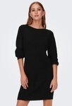 JDY Minikleid JDYWHITNEY MEGAN L/S BOAT DRESS KNT NOOS Sommerkleid