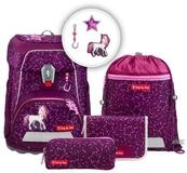 Step by Step Schulranzen Schulranzen-Set FIT Pretty Unicorn Nuala, 5-teilig