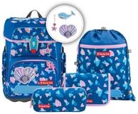 Step by Step Schulranzen Schulranzen-Set CLOUD REFLECT Seashell Pearl 5-teilig