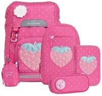 Beckmann Schulranzen Classic (6tlg., inkl. Sportrucksack, Federm&auml;ppchen,
